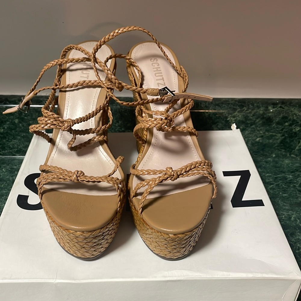 SCHUTZ woman's wedge heels